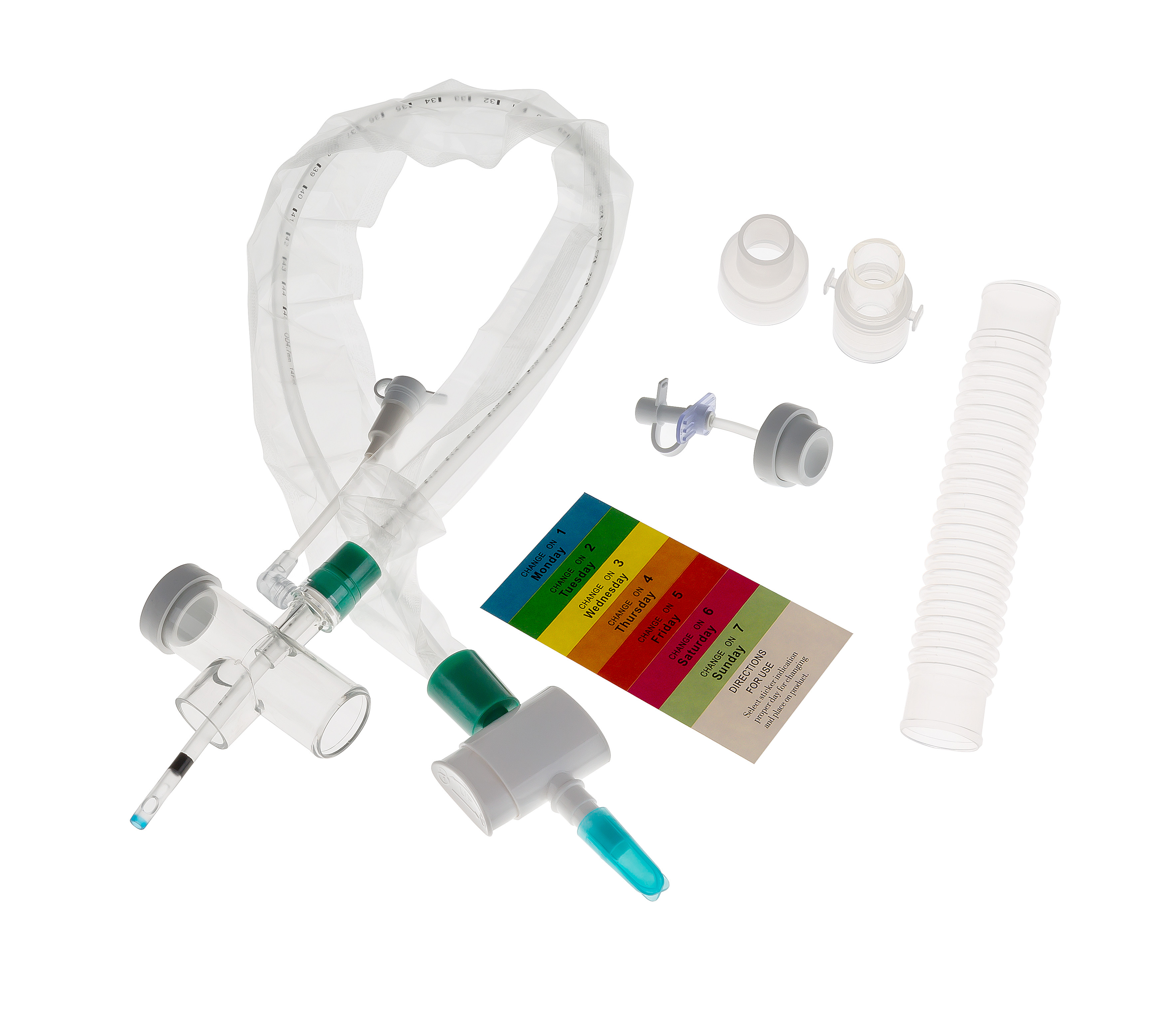  24H T Piece 7Fr Endotracheal Suction Catheter Class II Manufactures