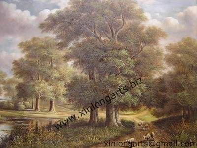  Landscape Oil Painting On Canvas For LP21 Manufactures