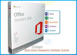  Online Activation Microsoft Office 2016 Pro Standard License 1 PC DVD Manufactures