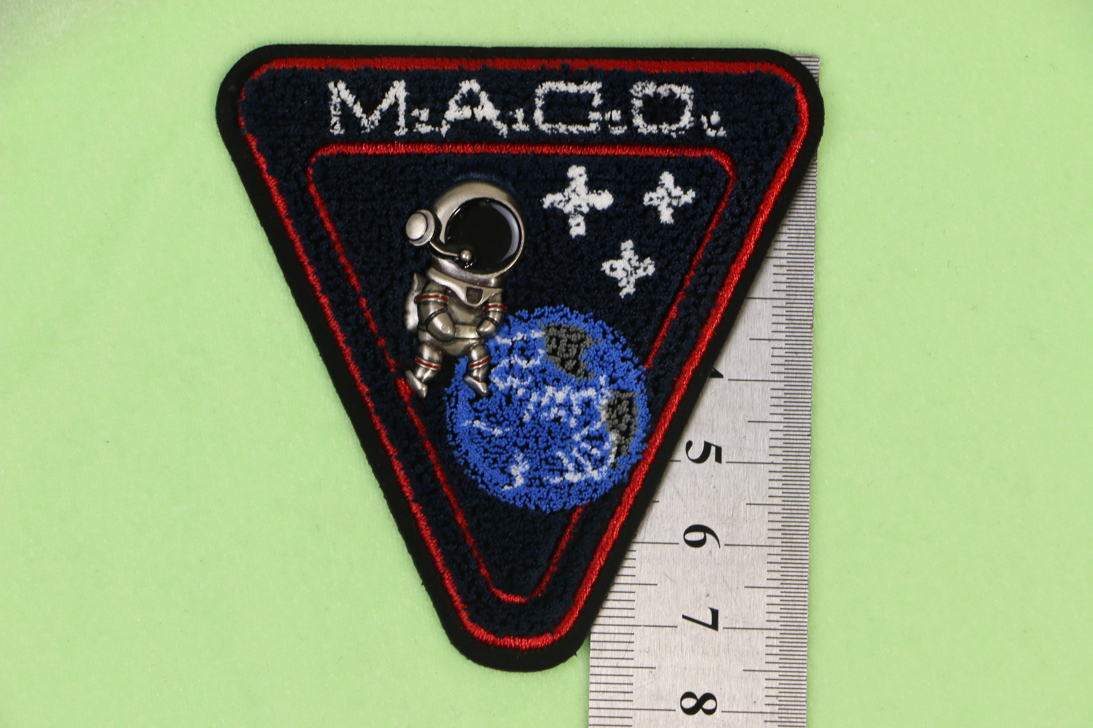  Soft Triangle Toothbrush Astronaut Patch For Iron On Or Sew On Cloth Caps Backpack Bag Manufactures