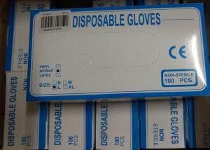  100% Nitrile Disposable Hand Gloves Non Medical Touch Screen Safety Nitrile Gloves Manufactures
