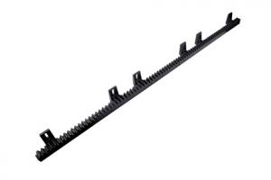  Rack Driven Sliding Gate Opener 1m Length Black Nylon M4 Built In Steel Bar Manufactures