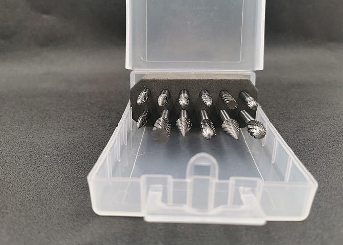  E Type Oval Shape YG12X Tungsten Carbide Burr Bits Manufactures