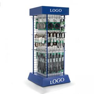  Four Sides Grid Panel Metal Display Stands For Garden Hard Tooling Manufactures