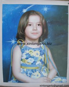  Beautiful Girl Portrait Oil Paintings From Photo Manufactures
