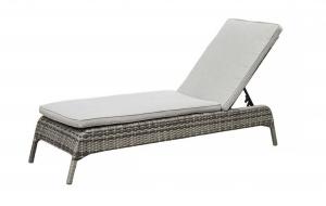  330mm Height 640mm Breadth Outdoor Patio Chaise Lounges , Wicker Chaise Lounge Chair Manufactures