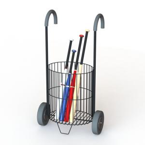  One Team Base 2 Wheels Ball Storage Cart For Sport Baseball Manufactures