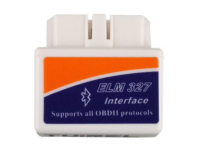  Super MINI ELM327 Bluetooth OBD2 V2.1 White Smart Car Diagnostic Interface Manufactures