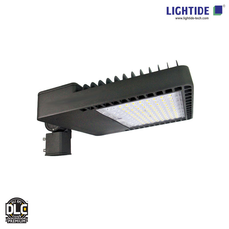  DLC Premium LED Parking Lot Lights_ Shoebox light, CREE LED 150W, 100-277vac, 7 yrs warranty Manufactures