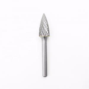  Cone Head Tungsten Carbide Burr Bits High Efficiency Rotary Tool Bits Manufactures