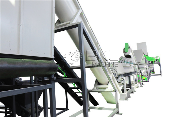  HDPE PP PE Turnkey Film Pet Washing Line Plastic Recycling BKL 1000 Manufactures