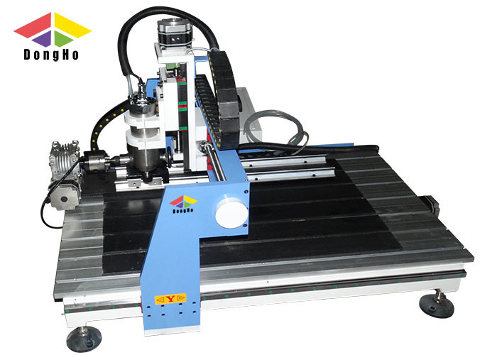  4 axis Rotary Axis Small CNC Milling Router Machine For Cylinder Carving Manufactures