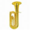 Buy cheap Tuba 3 Piston with Gold Lacquer Finish and Bb Tone from wholesalers
