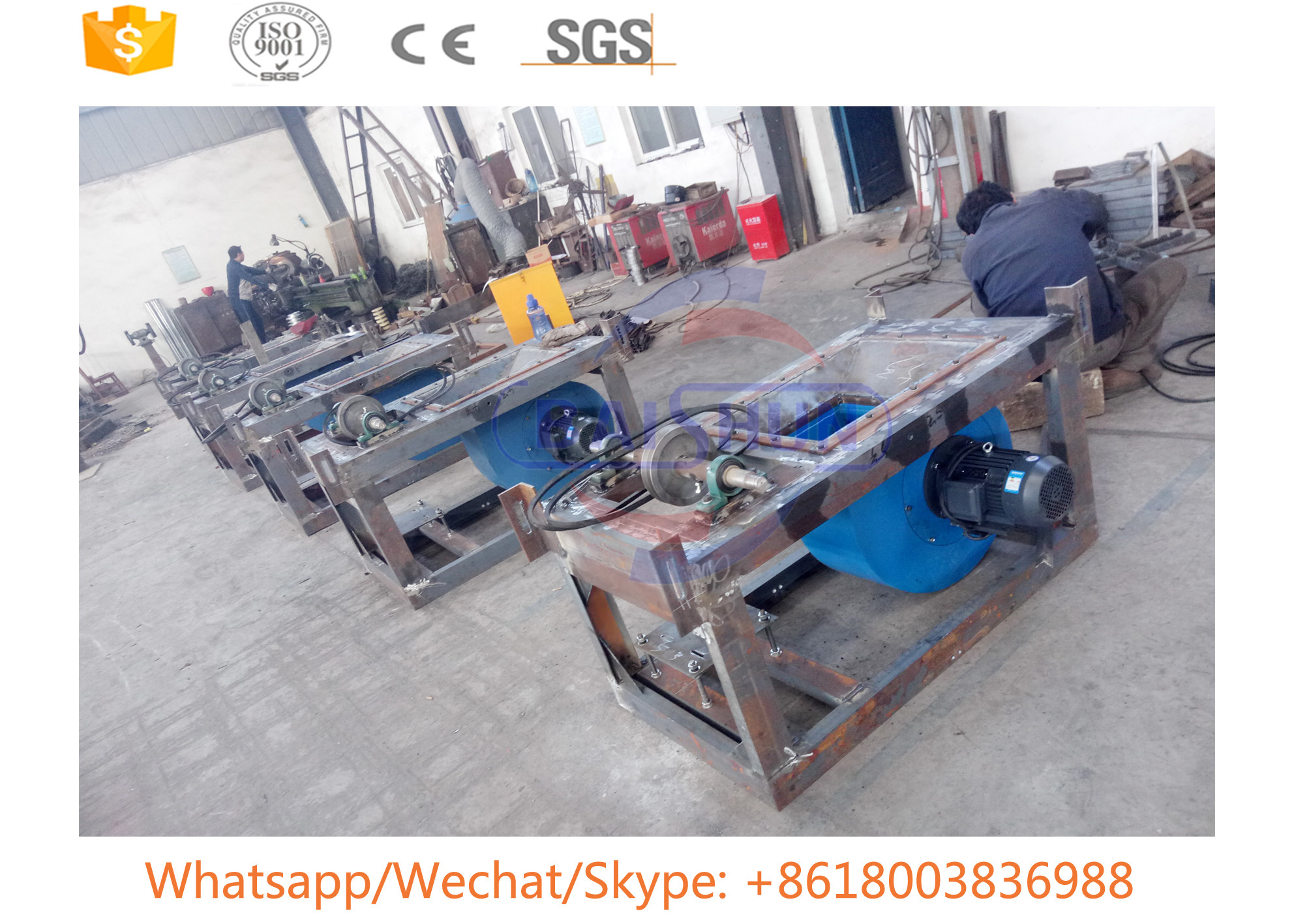  Granulator Drawing Scrap Copper Wire Recycling Machine With Removable Hopper Crusher Manufactures