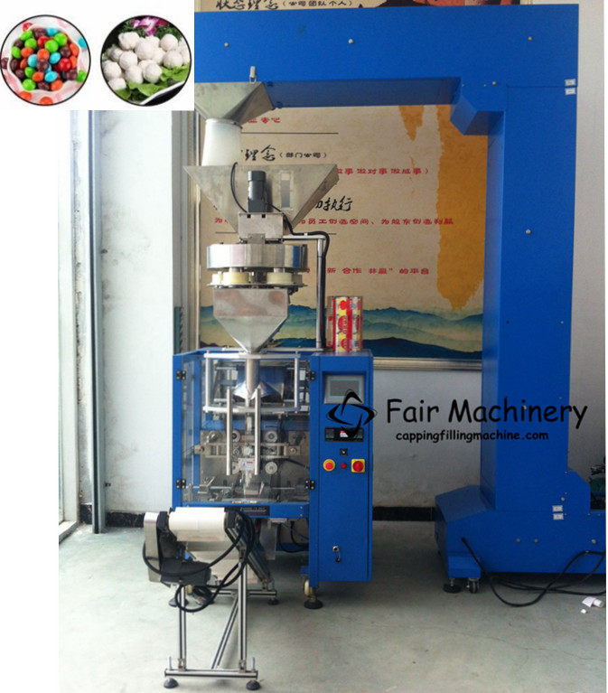  0.12mm Film 0.6mpa Granules Packing Machine Doypack Filling 50BPM Manufactures