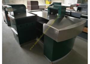  Stainless Steel Supermarket Checkout Counter Manufactures