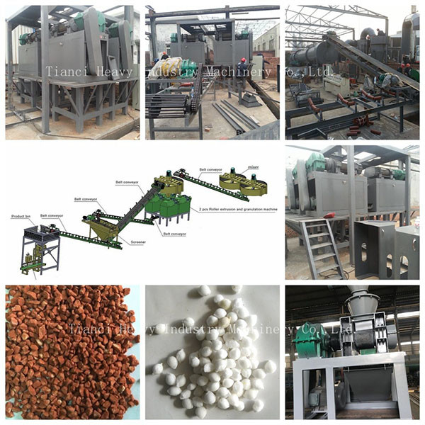  Chemical Powder NPK Compound Fertilizer Production Line 5t/h Manufactures