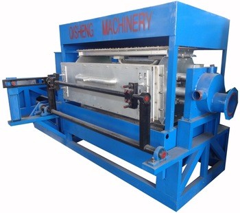  High Efficiency Automatic Egg Tray Machine 2950 * 1320 * 1500mm Size 30t Weight Manufactures
