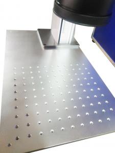  Autofocus 50W split fiber laser marking machine laser engraving machine Nameplate marking mach stainless steel Manufactures