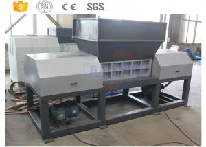  Double Shaft Scrap Metal Shredder Machine For Waste Tire Rubber Plastic Manufactures