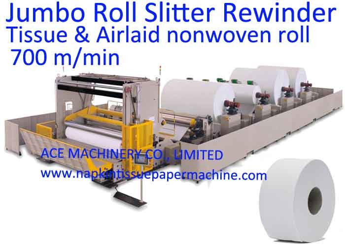  1200mm Automatic Mother Roll Tissue Paper Slitting And Rewinding Machine Manufactures