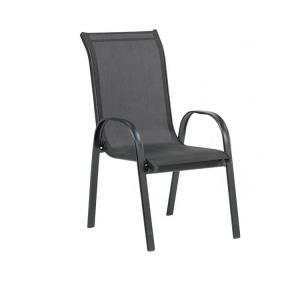  Customized Factory Supply Simple Design Durable Fabric Arm Dining Chairs Manufactures