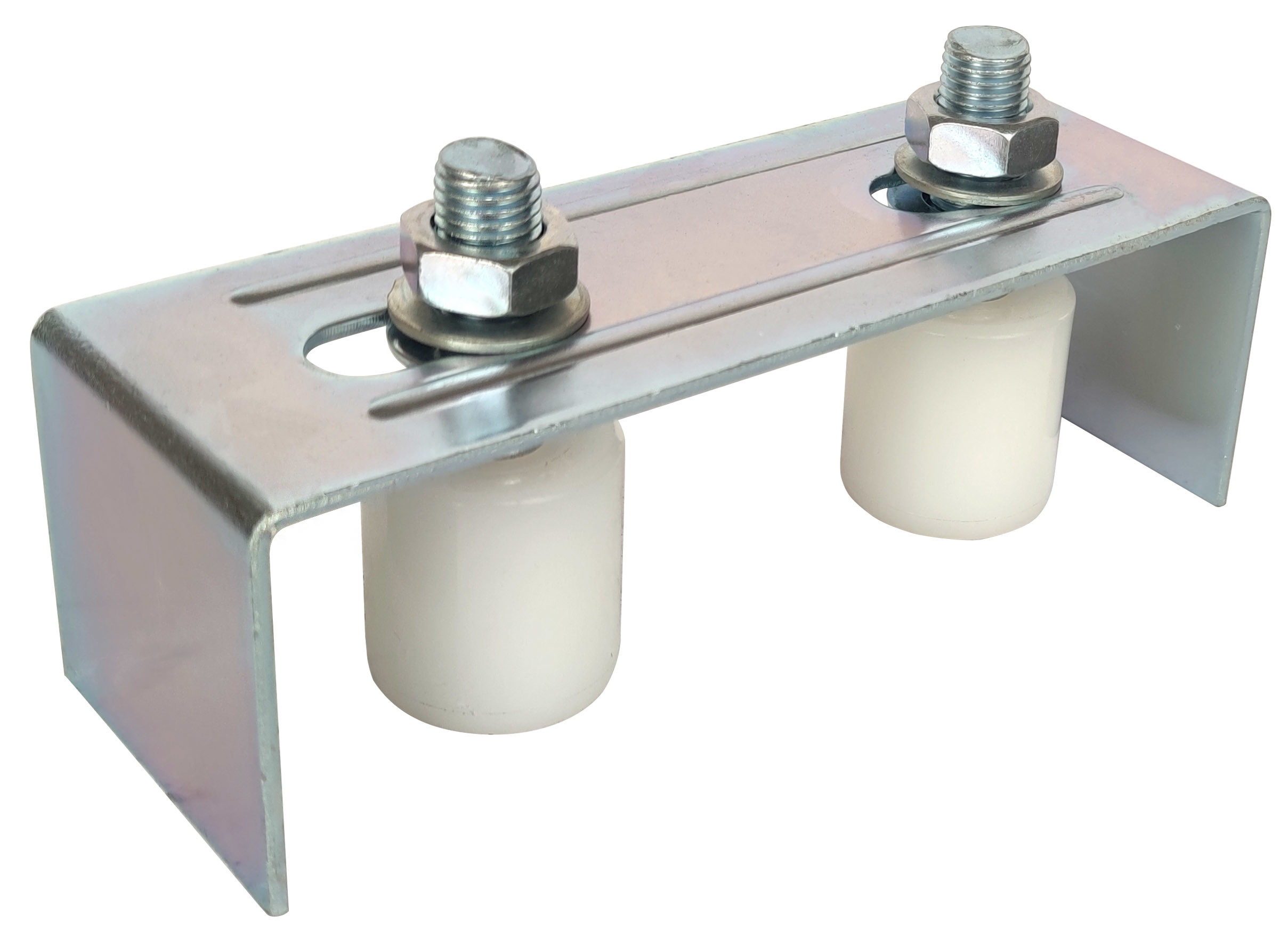  Dual Rollers Sliding Gate Guide Bracket L Rear Post Universal Heavy Duty Adjustable 64mm Manufactures