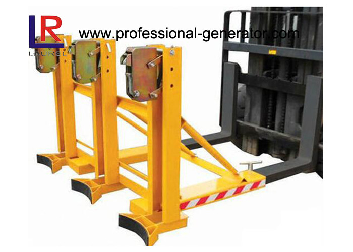  Safe Warehouse Material Handling Equipment Grab Mounted Drum Loader Forklift Attachment Manufactures
