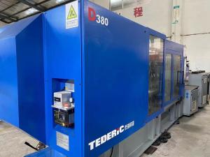  2nd Tederic D380 Thin Wall Injection Molding Machine With Double Servo Motor Manufactures