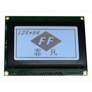  Flat Rectangle Graphic Dot Matrix LCD Module 93*70mm For Communication Equipment Manufactures