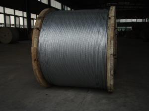  Non - Alloy Overhead Ground Wire , EHS Class A 1 2 Galvanized Aircraft Cable Manufactures