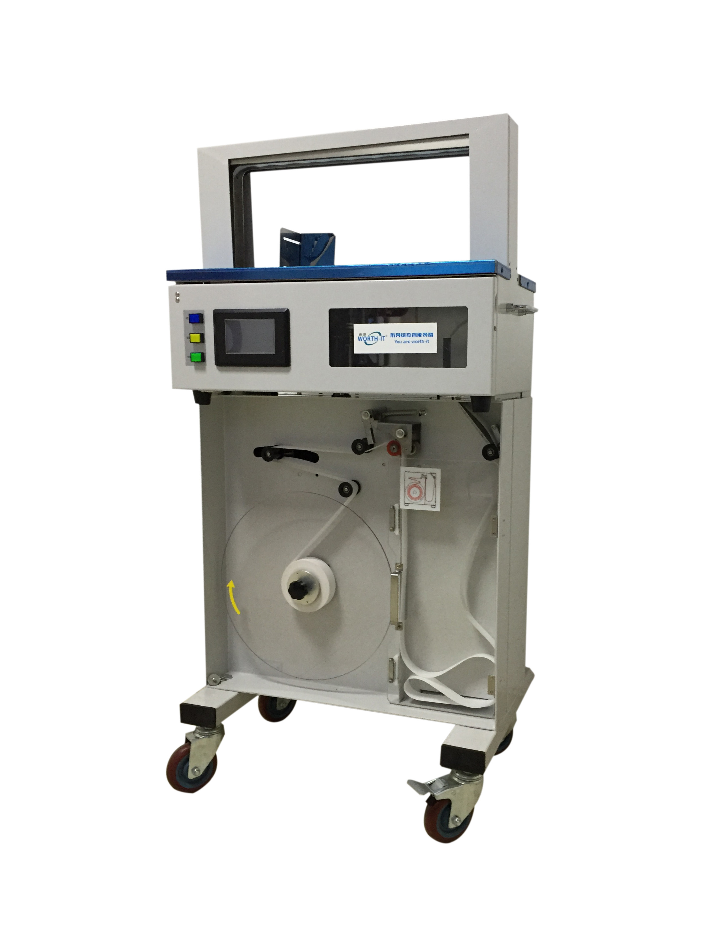Mobile High Speed Automatic Banding machine multipurpose bunding systerm for food Industry