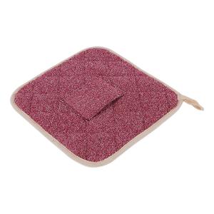 Buy cheap Silicone Strip Heat Resistant Terry Cloth Pot Holders for Kitchen Baking from wholesalers