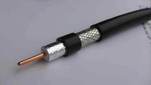  RG7 Coaxial Cable  UL PVC Jacket 75 ohm Coaxial Cable For Satellite System Manufactures