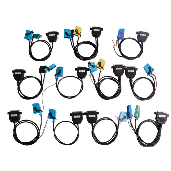  3 Odometer Programmer OBD Diagnostic Cable Sets For All Cars / Trucks Manufactures