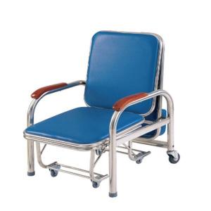  Stainless Steel Accompany'S Chair Bed , Foldable Sleeping In Hospital Chair Manufactures