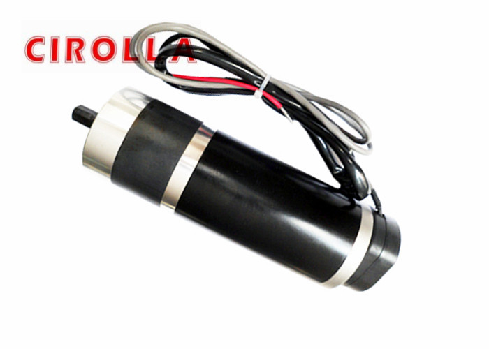  Noise Free Planetary Worm Gear DC Motor  for Automatic Solar Panels Dia 63mm Manufactures