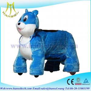  Hansel Plush Toys Stuffed Animal Rides Plush Zoo Animal Scooters in Mall Manufactures
