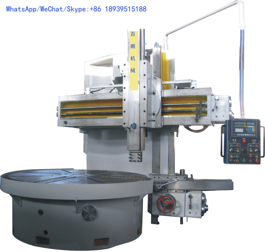  Low Cost Heavy Duty Vertical Turning Lathe Machine CNC Metal Spinning Single Column Manufactures