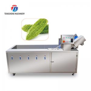  2.6KW Impurity Deposits Fruit And Vegetable Washer Machine Tomato Kiwifruit Manufactures
