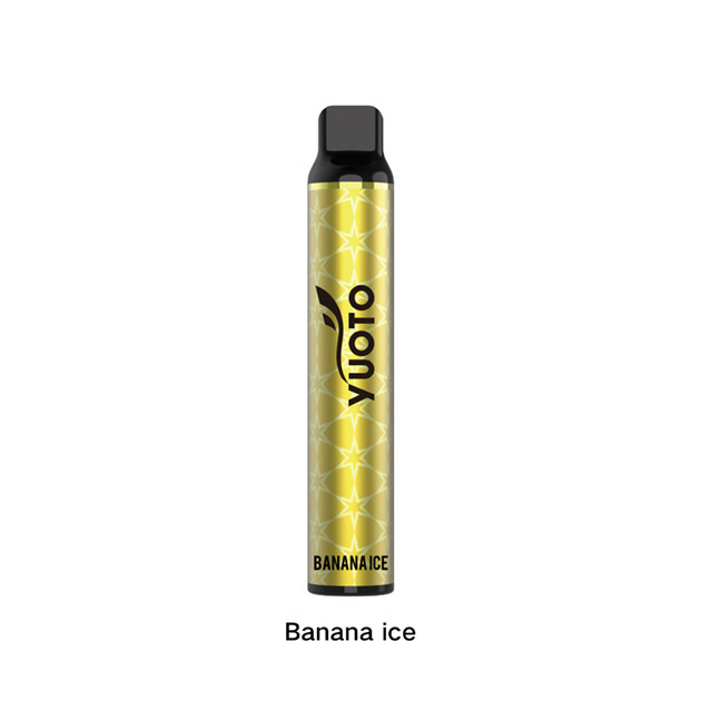  Pre Filled 5 Salt Nicotine Banana Ice E Cigs Vaporizers / Smoking Vapor Cigarettes Manufactures