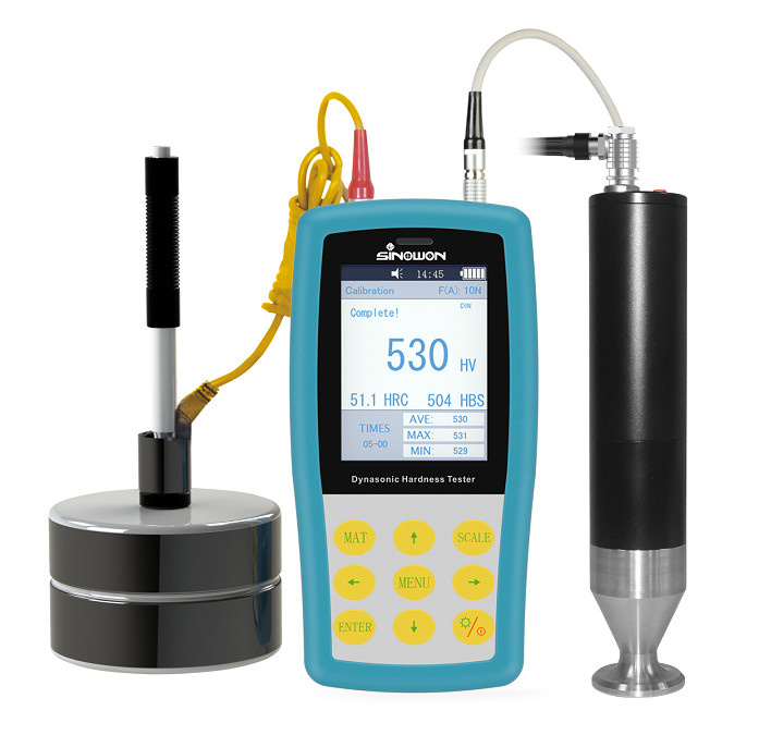  Accuracy ±3% HV Portable Durometer , Motorized Ultrasonic & Leeb Hardness Tester Manufactures