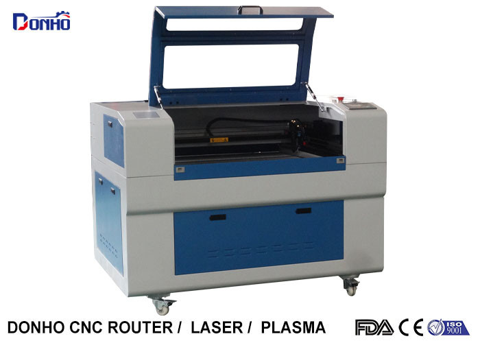  Blue Up And Download Table Fabric Laser Cutting Machine For Thick Non Metal Cutting Manufactures