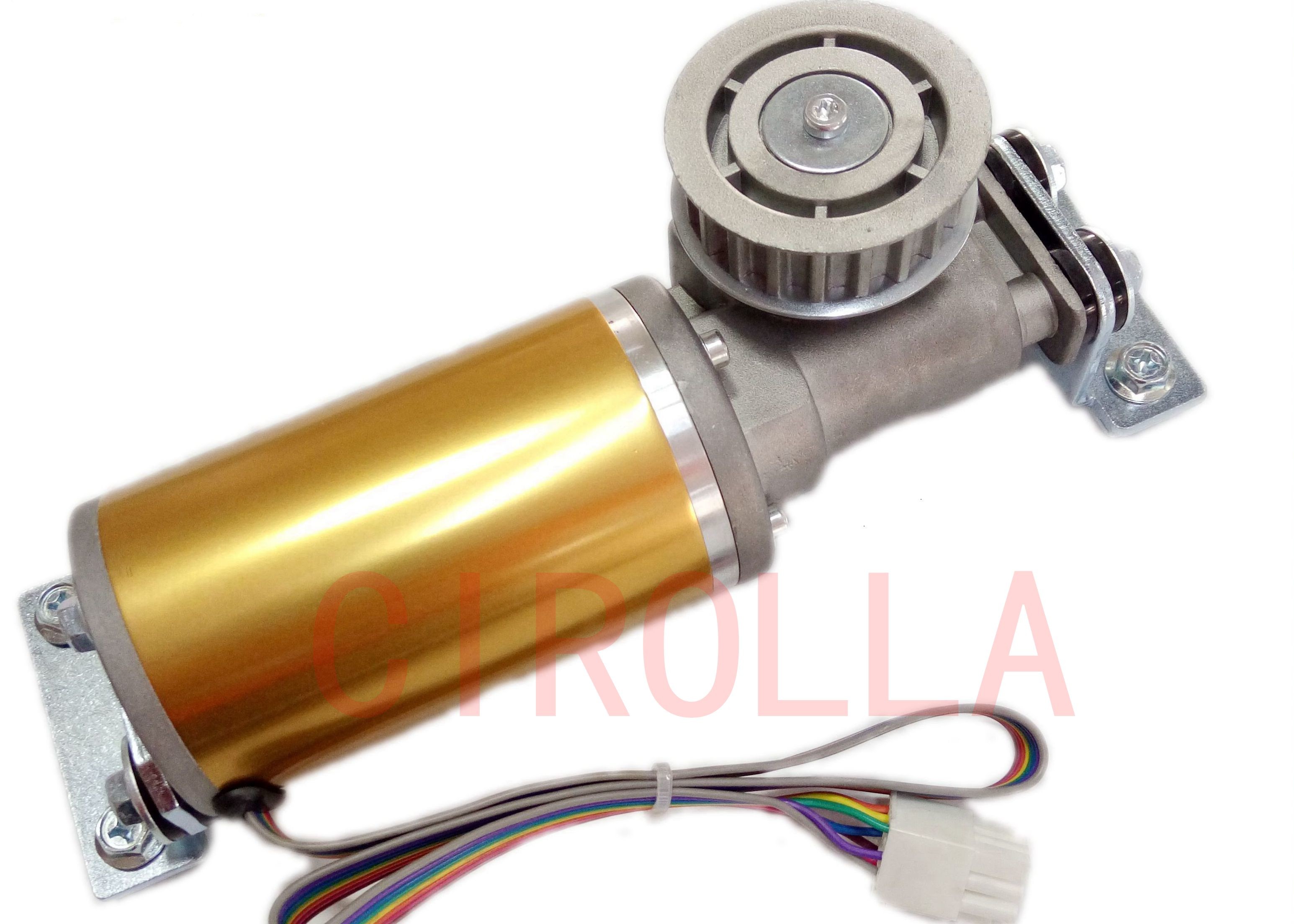  Electric Round Glass Automatic Sliding Door Motor Heavy Duty 24V DC Brush Less 75W Manufactures