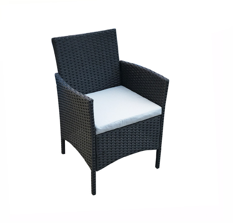  SGS Approval Rattan Bistro Chair , Rattan Garden Armchair L52cm Manufactures