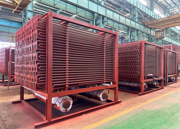  Serpentine Tube SA210A1 Boiler Economizer With Manifolds Header High/Low Temperature Manufactures