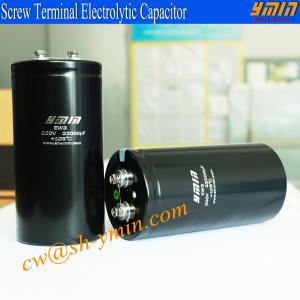  105°C  6000 Hours Screw Terminal Aluminum Electrolytic Capacitor for UPS Power Inverter Renewable Energy Power Inverters Manufactures