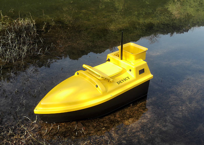  Fishing bait boat DEVC-103 yellow DEVICT DESS autopilot radio control brushless motor for bait boat Manufactures