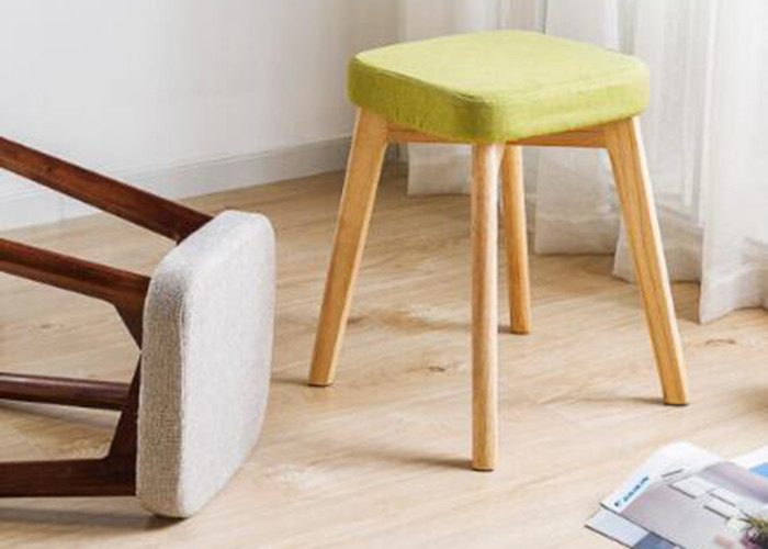 Buy cheap Beechwood Modern Dressing Stool Makeup Chair 150kg Load Capacity from wholesalers