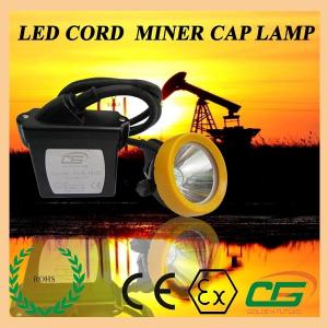  15000lux Waterproof LED Mining Light ATEX Portable , 6.5Ah Miners Helmet Manufactures